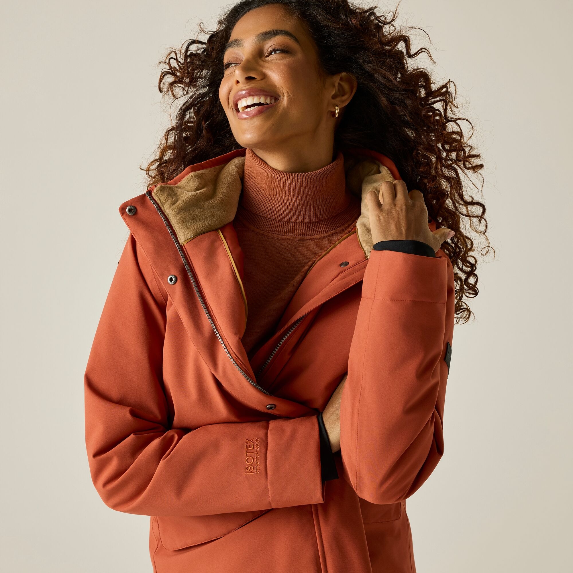 Regatta Waterproof Ramona Insulated Jacket Size: 24 Women's Orange