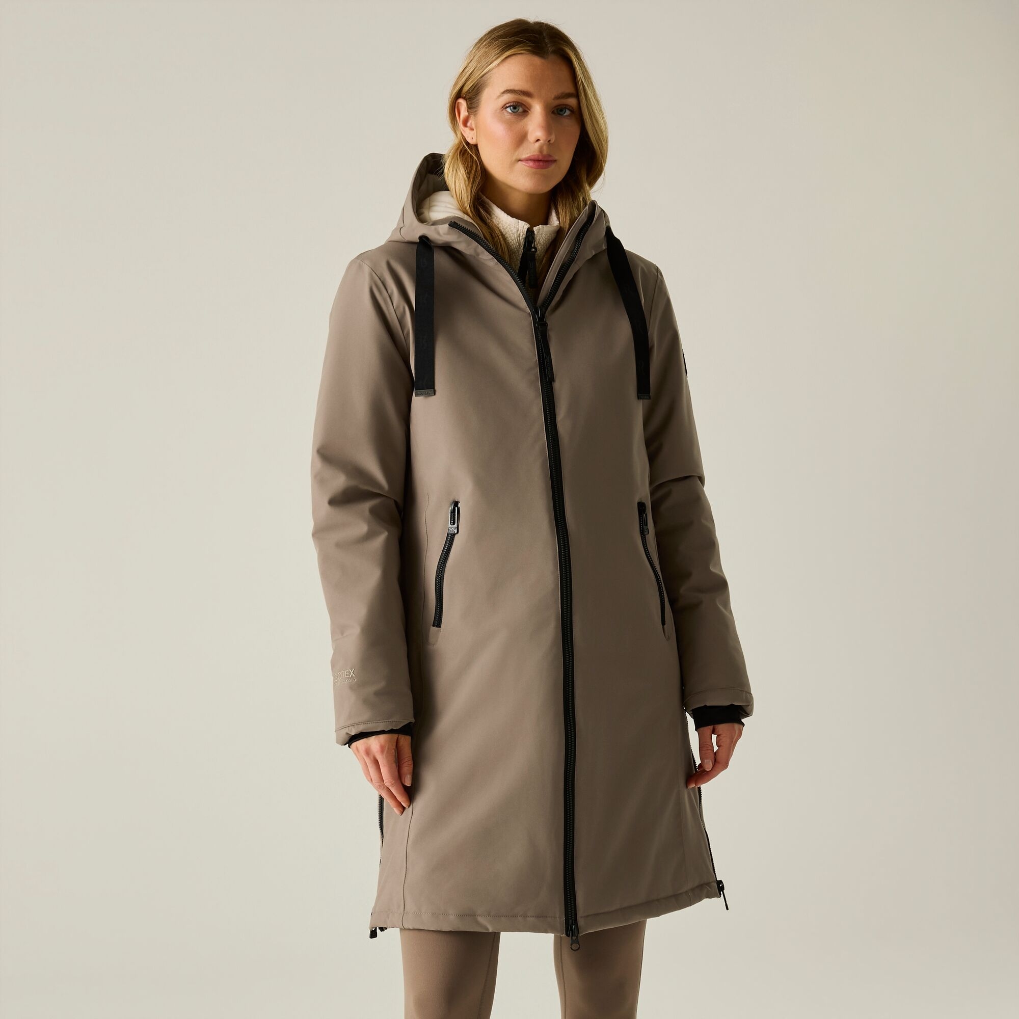 Regatta Women's Waterproof Hazel Insulated Jacket - Brown Size 12