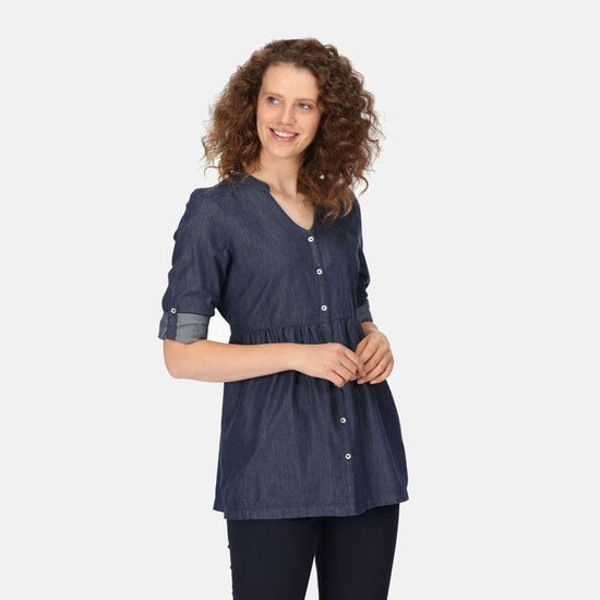 Women's Nemora Cotton Shirt Chambray 