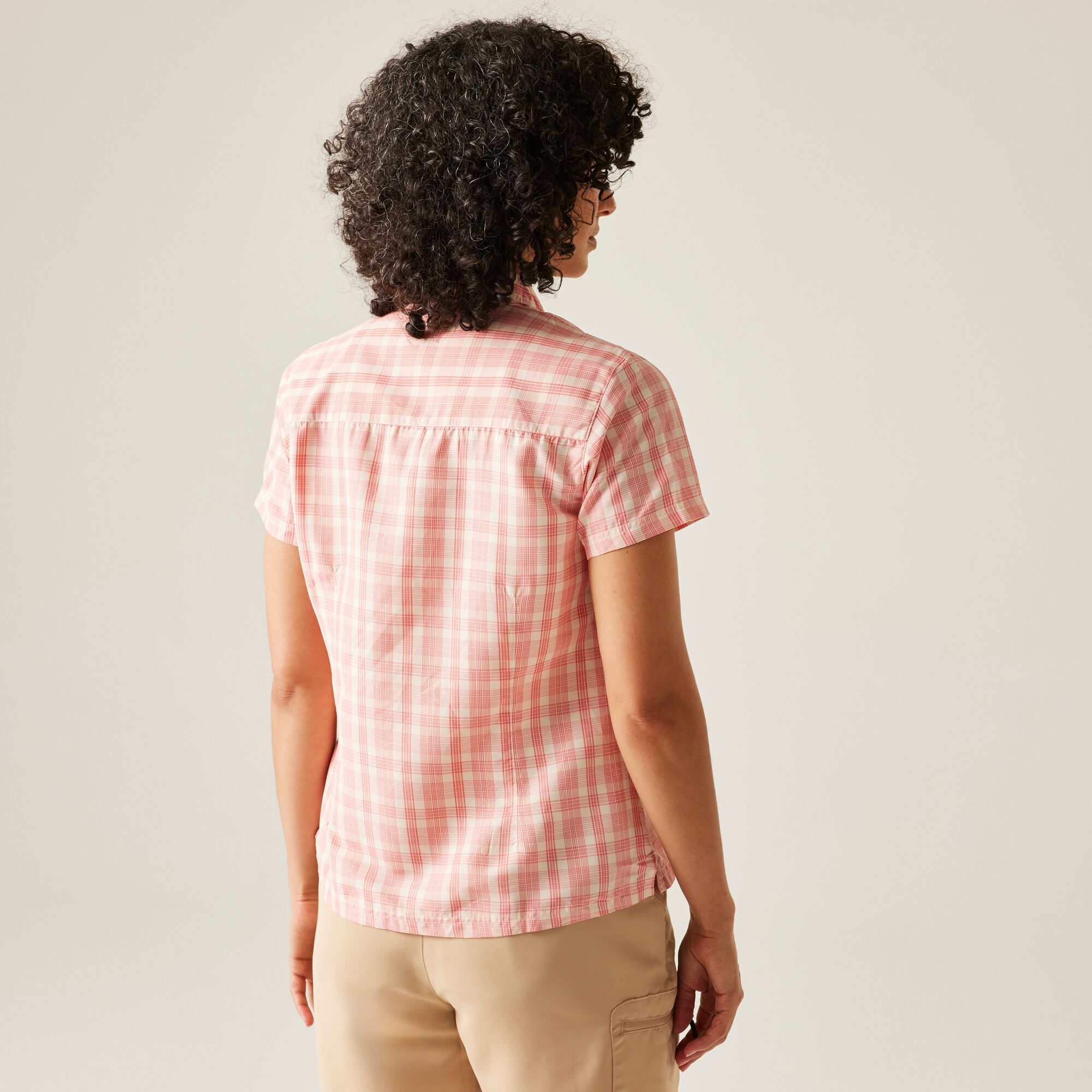 Regatta Damska koszula z krótkim rękawem Mindano VIII Różowy