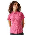 Flamingo Pink Ditsy