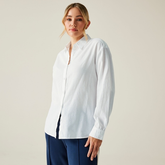 Primevere II Shirt für Damen Weiß