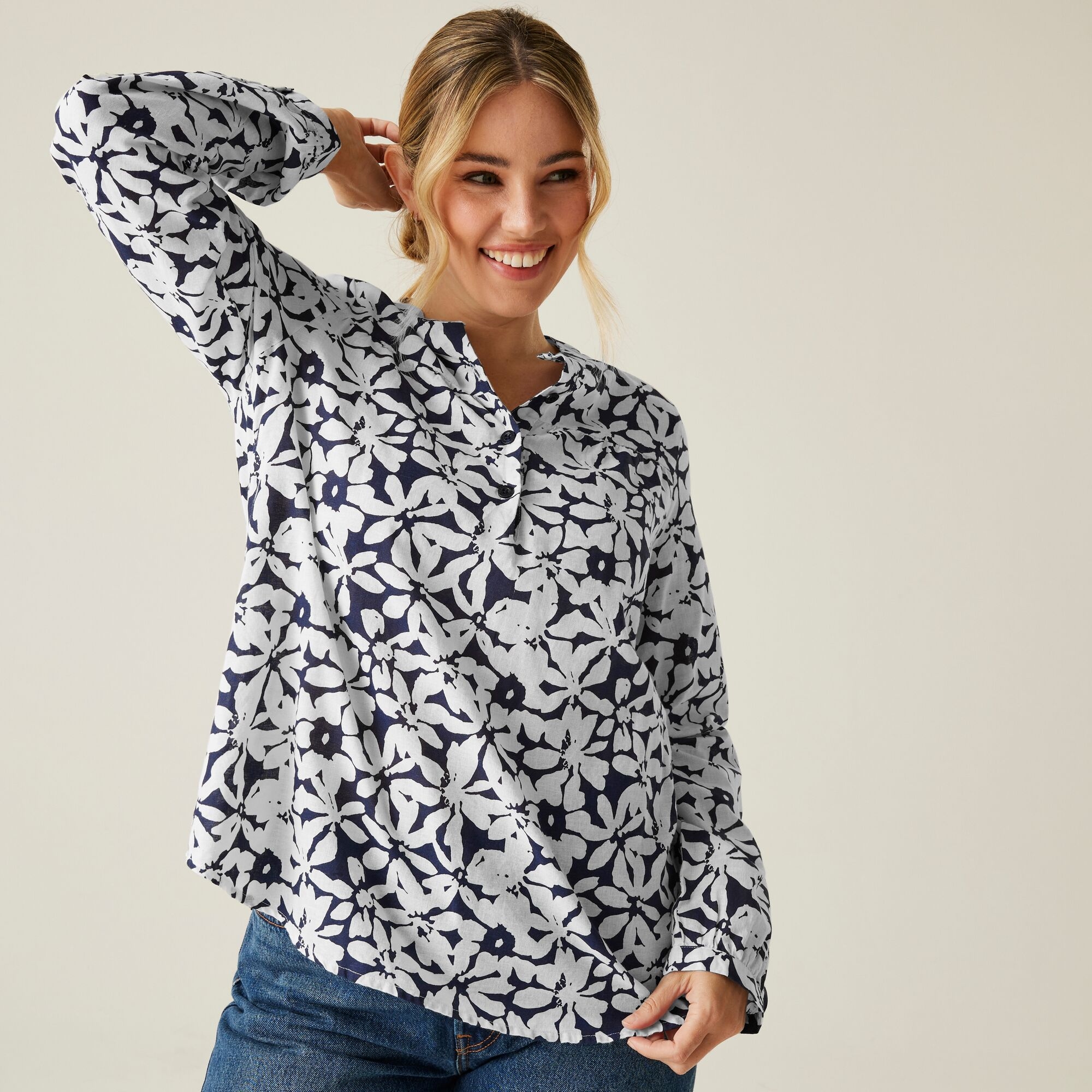 Regatta Damska koszula lekka Natine Niebieski