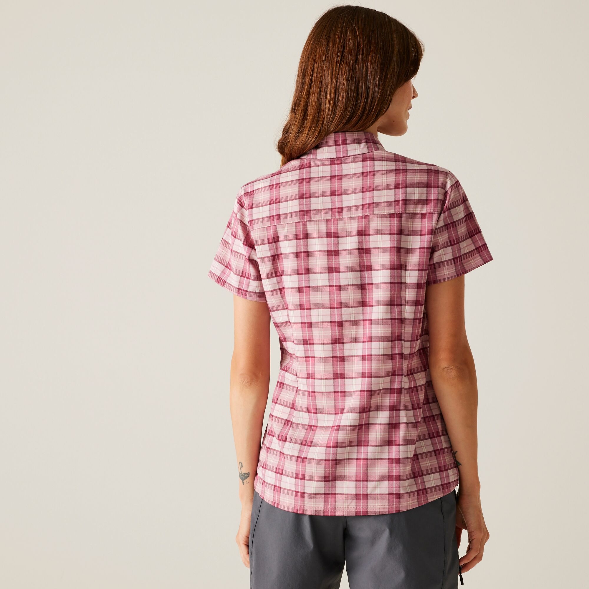 Regatta Regatta Koszula damska z krótkim rękawem Begarno Różowy