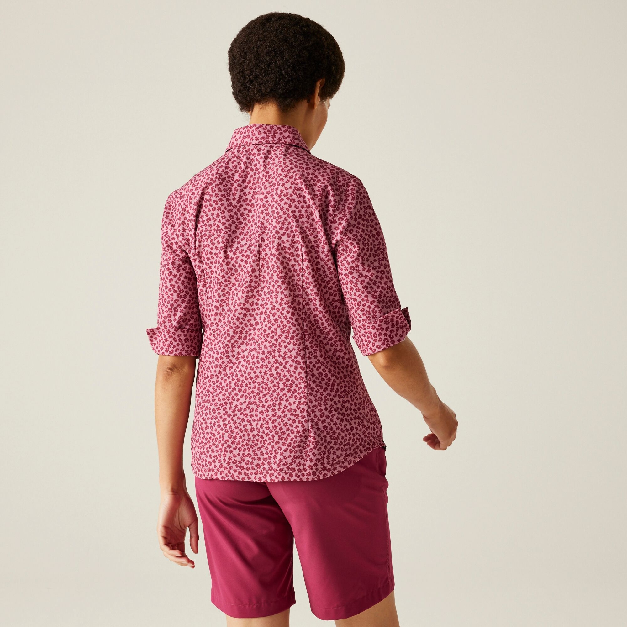 Regatta Regatta Koszula damska lekka Kinnis przeciw insektom Różowy