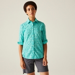 Aruba Blue Meadow Print