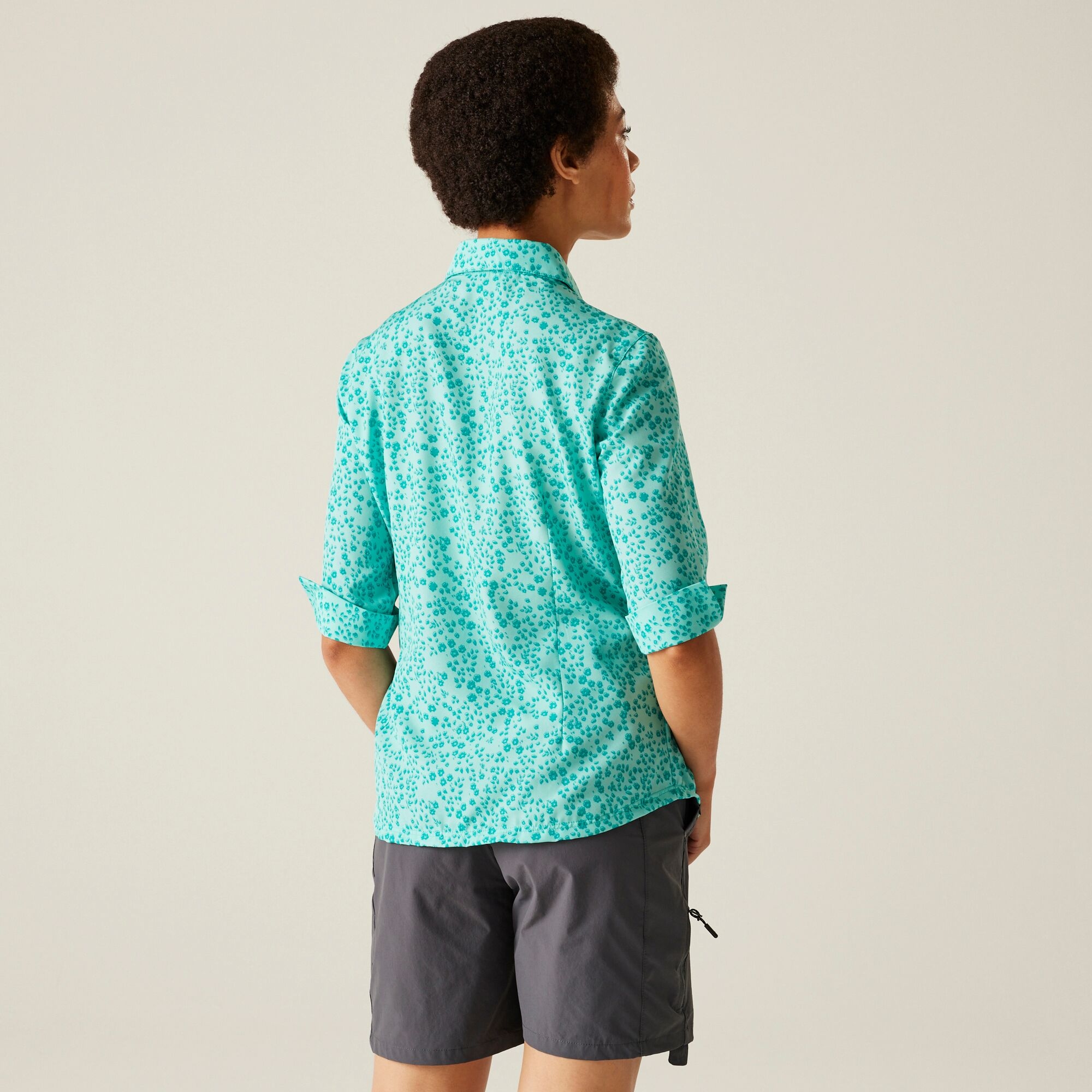 Regatta   Koszula damska lekka Kinnis przeciw insektom Niebieski