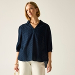 Navy Broderie 