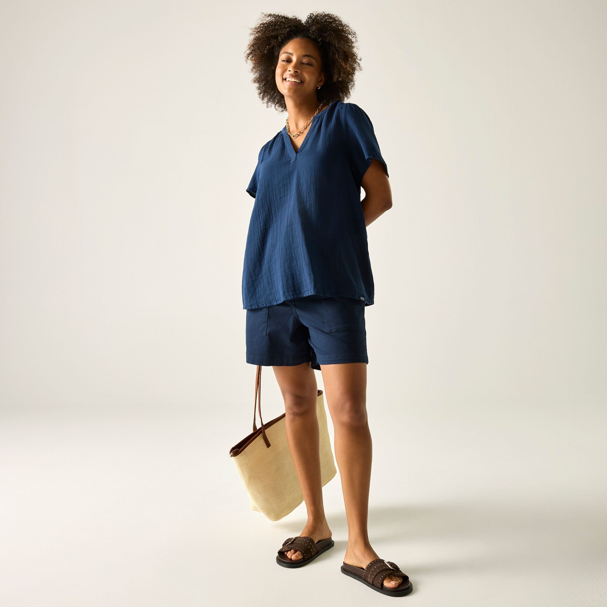 Regatta Bluzka damska Selen Niebieski