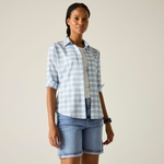 White Washed Denim Check