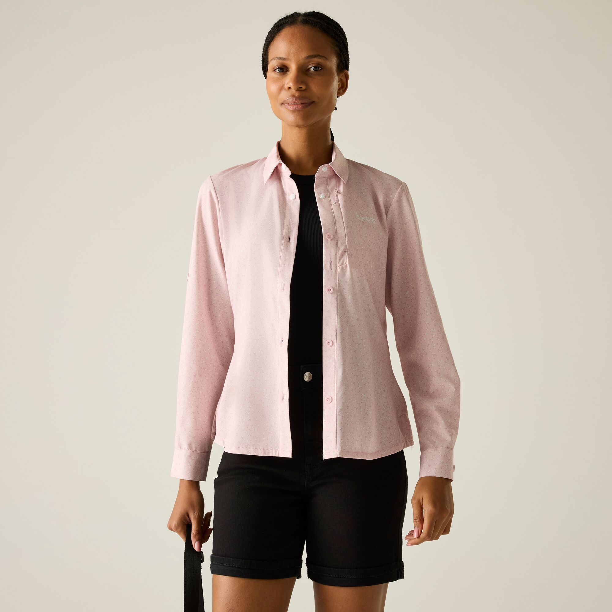 Regatta Koszula damska Travel Light przeciw insektom Różowy