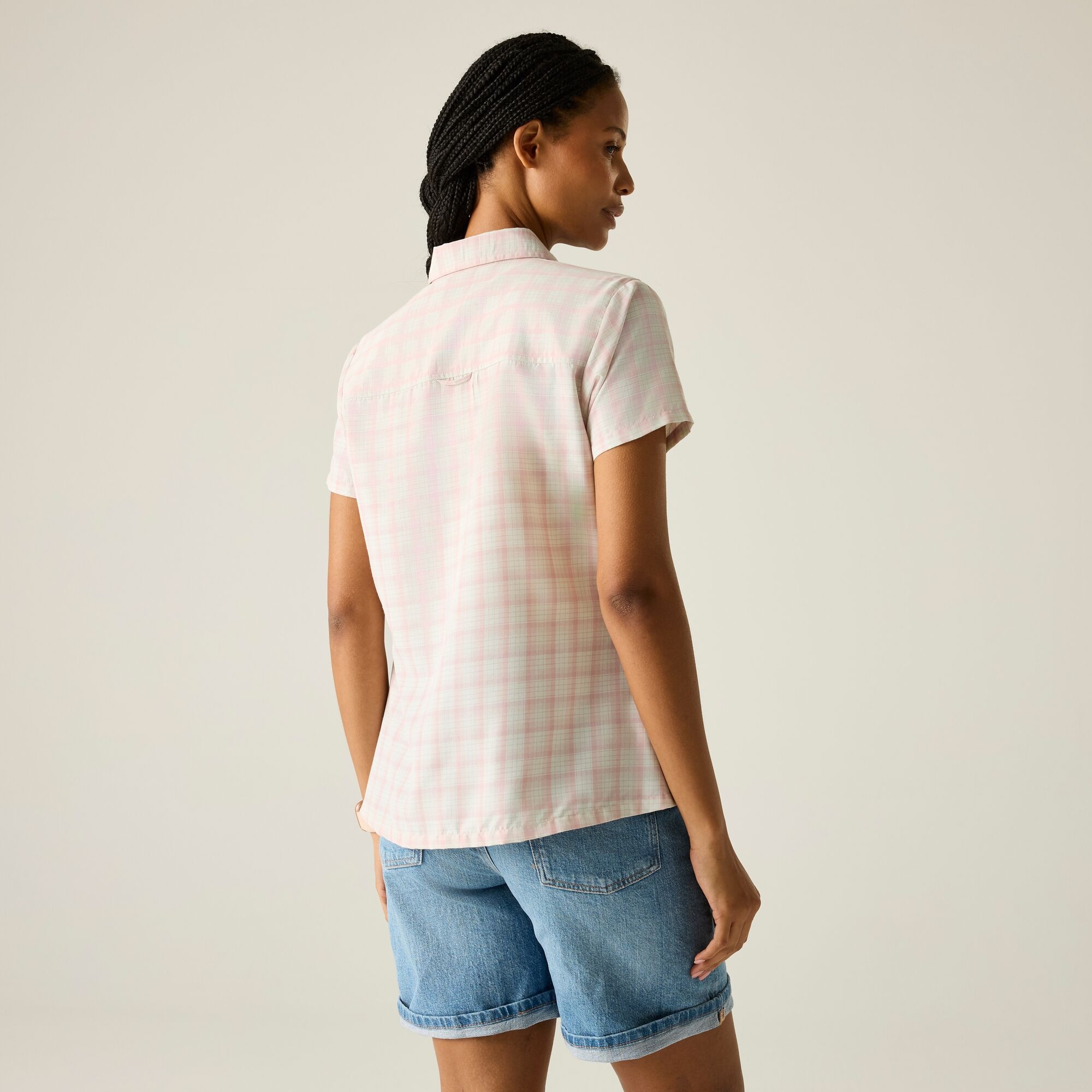 Regatta Koszula damska z krótkim rękawem Mindano VIII Różowy