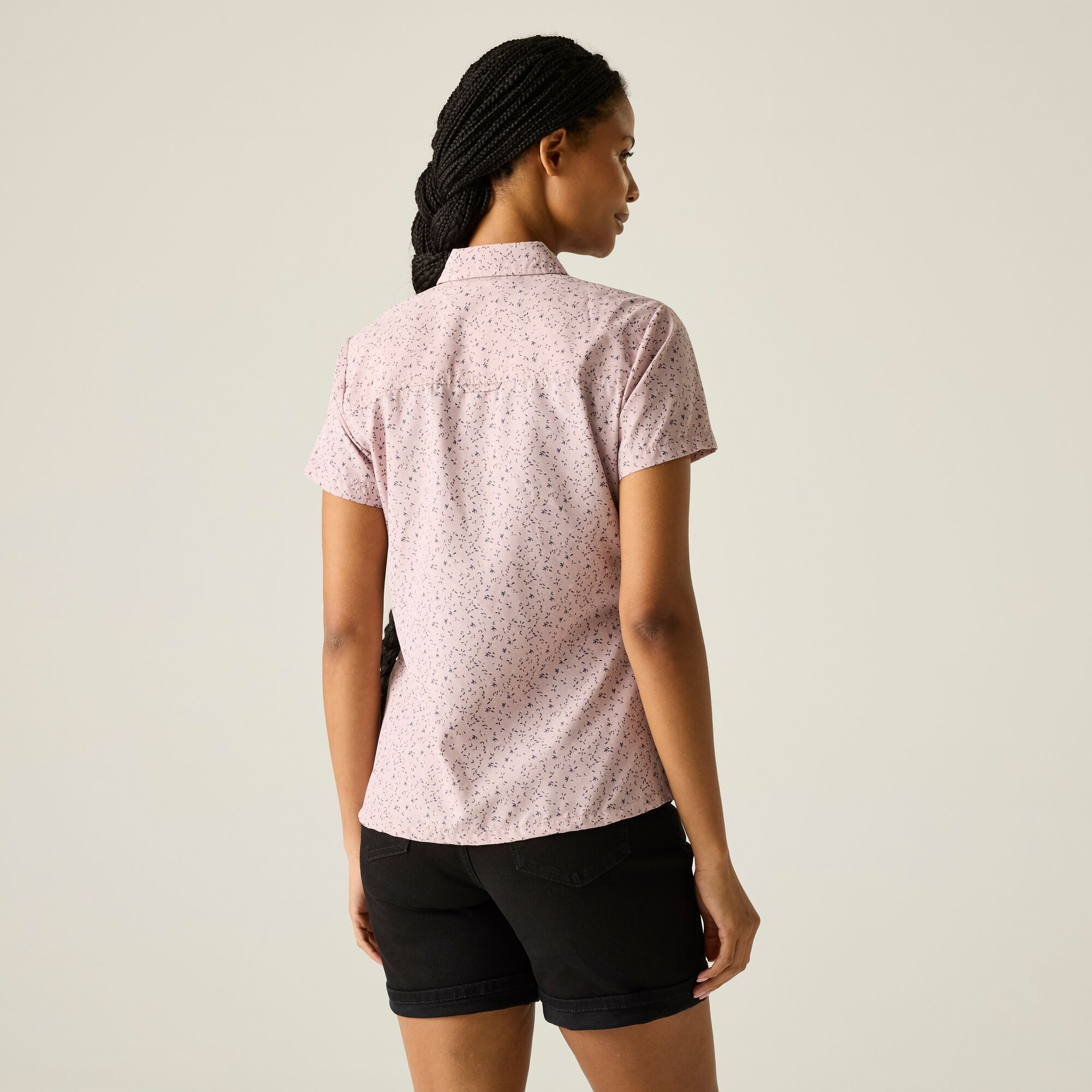 Regatta Regatta Koszula damska z krótkim rękawem Mindano VIII Fioletowy