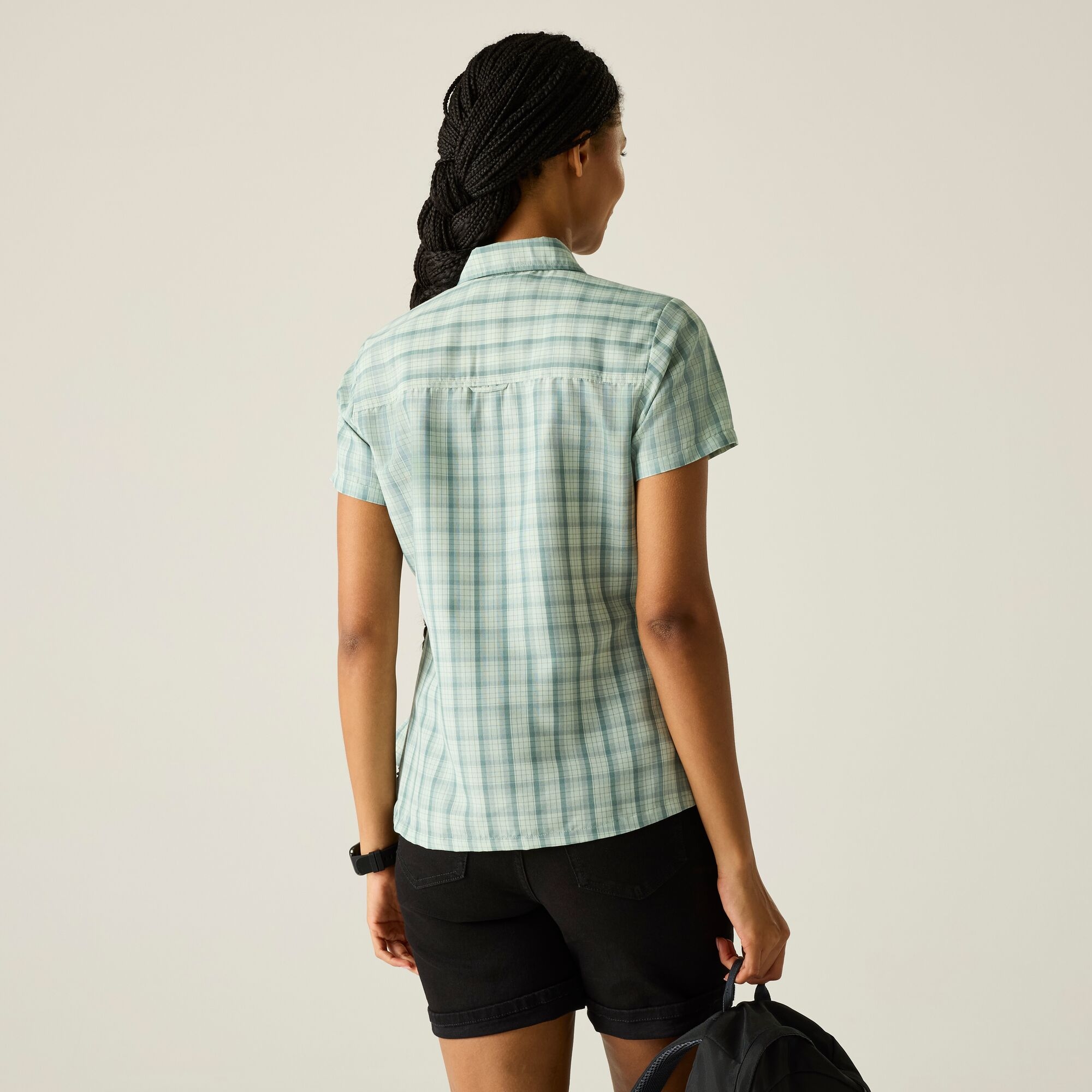 Regatta   Koszula damska z krótkim rękawem Mindano VIII Zielony