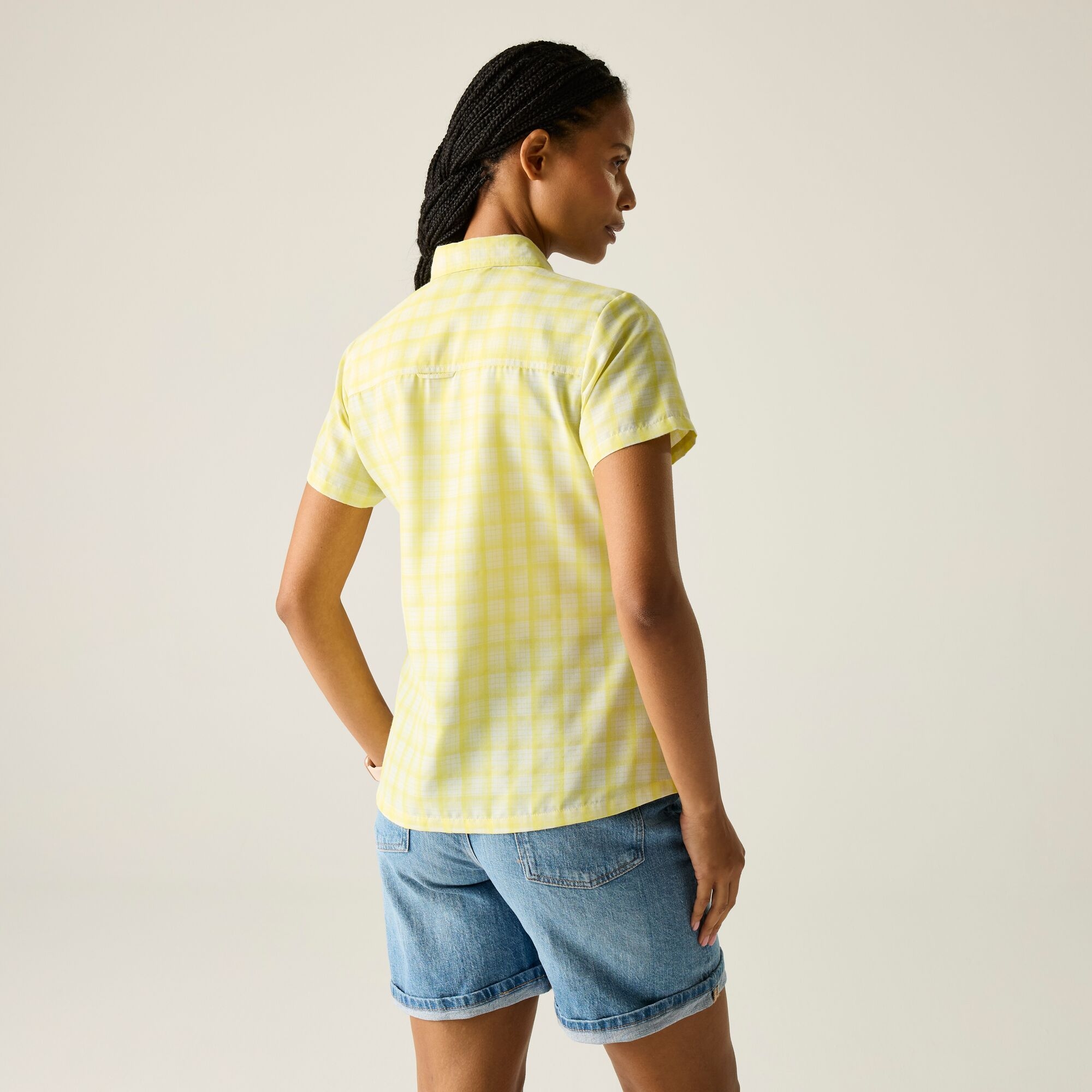 Regatta Koszula damska z krótkim rękawem Mindano VIII Żółty