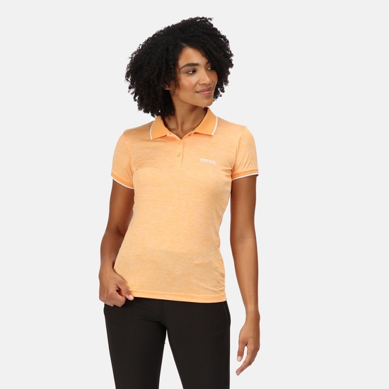 Damska koszulka polo Remex II Pomarańczowy