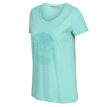 Filandra IV Graphic T-Shirt für Damen Grün