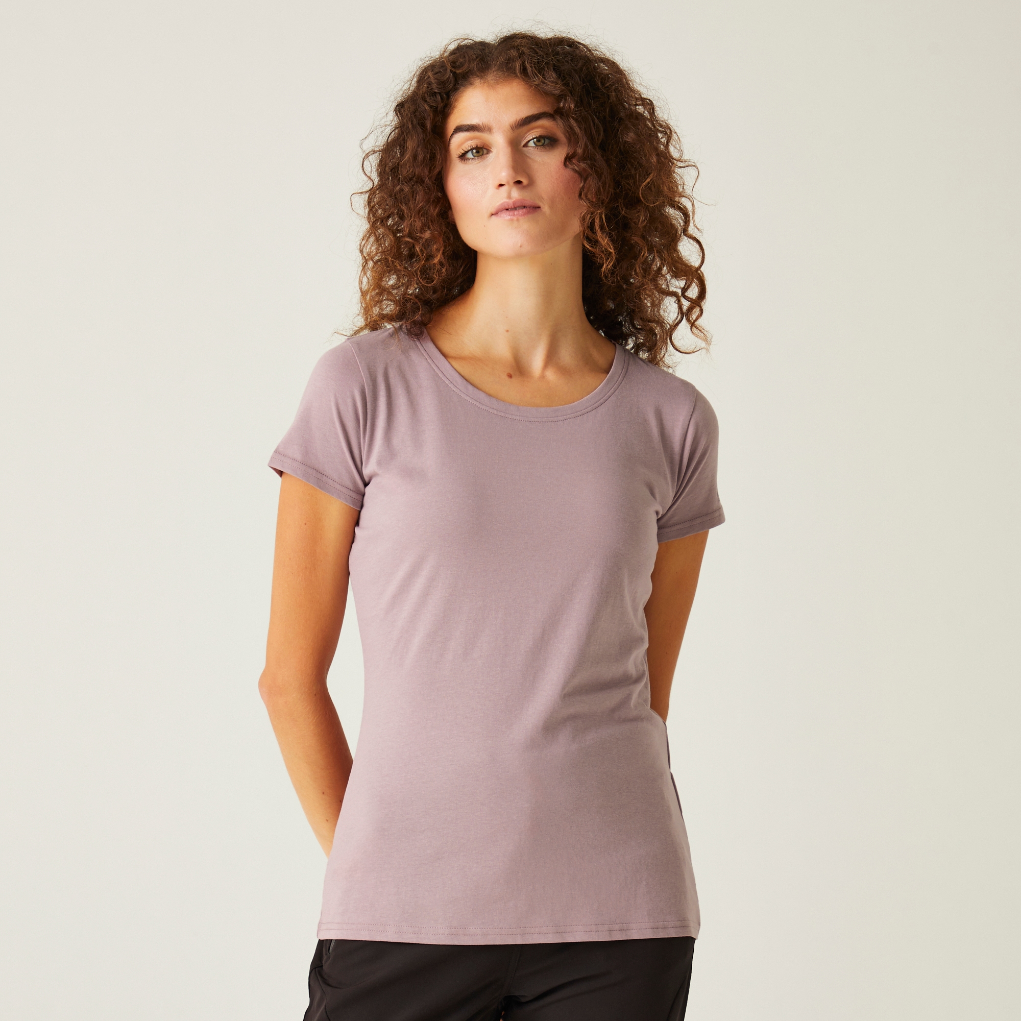 Regatta Damski t-shirt Carlie  Fioletowy