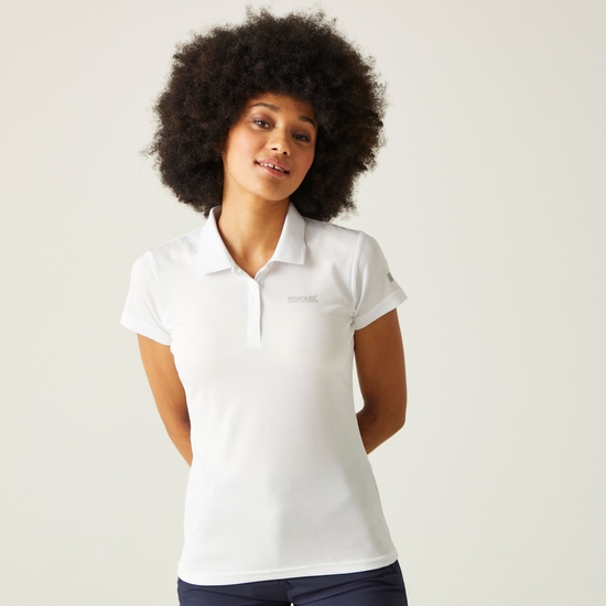 Maverick V Polo-Shirt für Damen Weiß