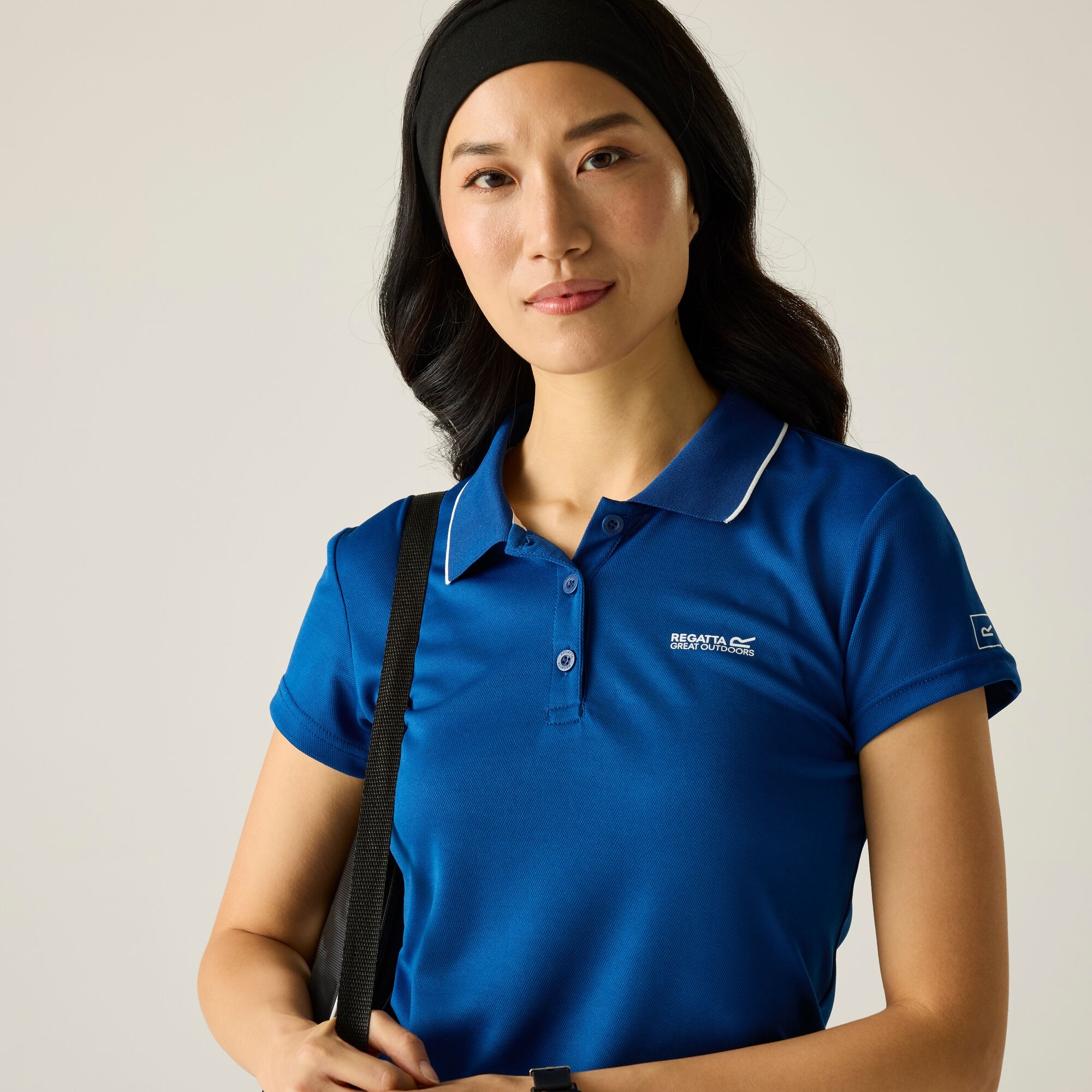 Maverick V Polo-Shirt Für Damen Größe 52 Blau Regatta