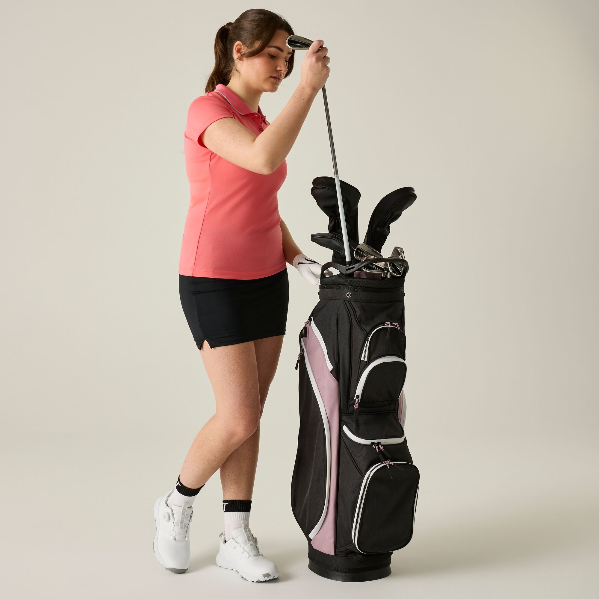 Regatta   Koszulka damska polo Maverick V Różowy