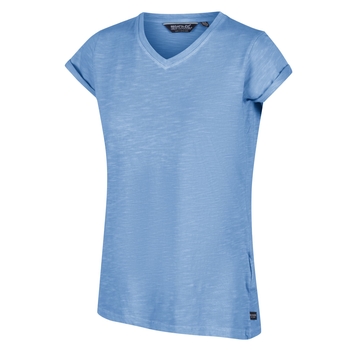 Fyadora Coolweave-T-Shirt für Damen Blau