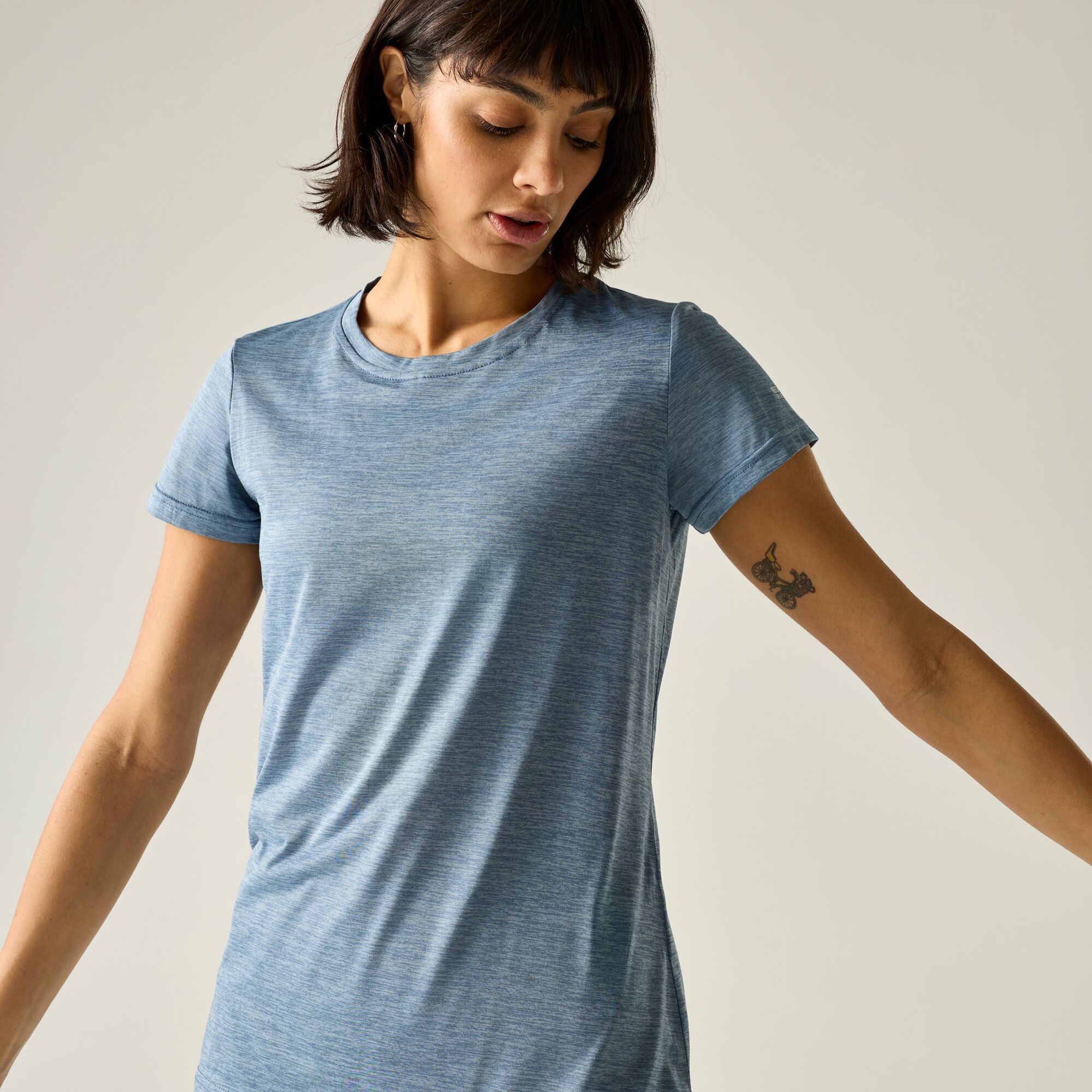 Regatta Women's Fingal Edition T-Shirt - Blue Size 10