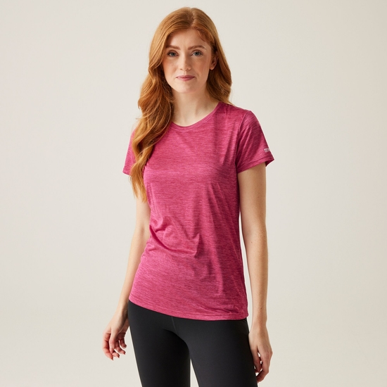 T-shirt chiné Femme Fingal Rose