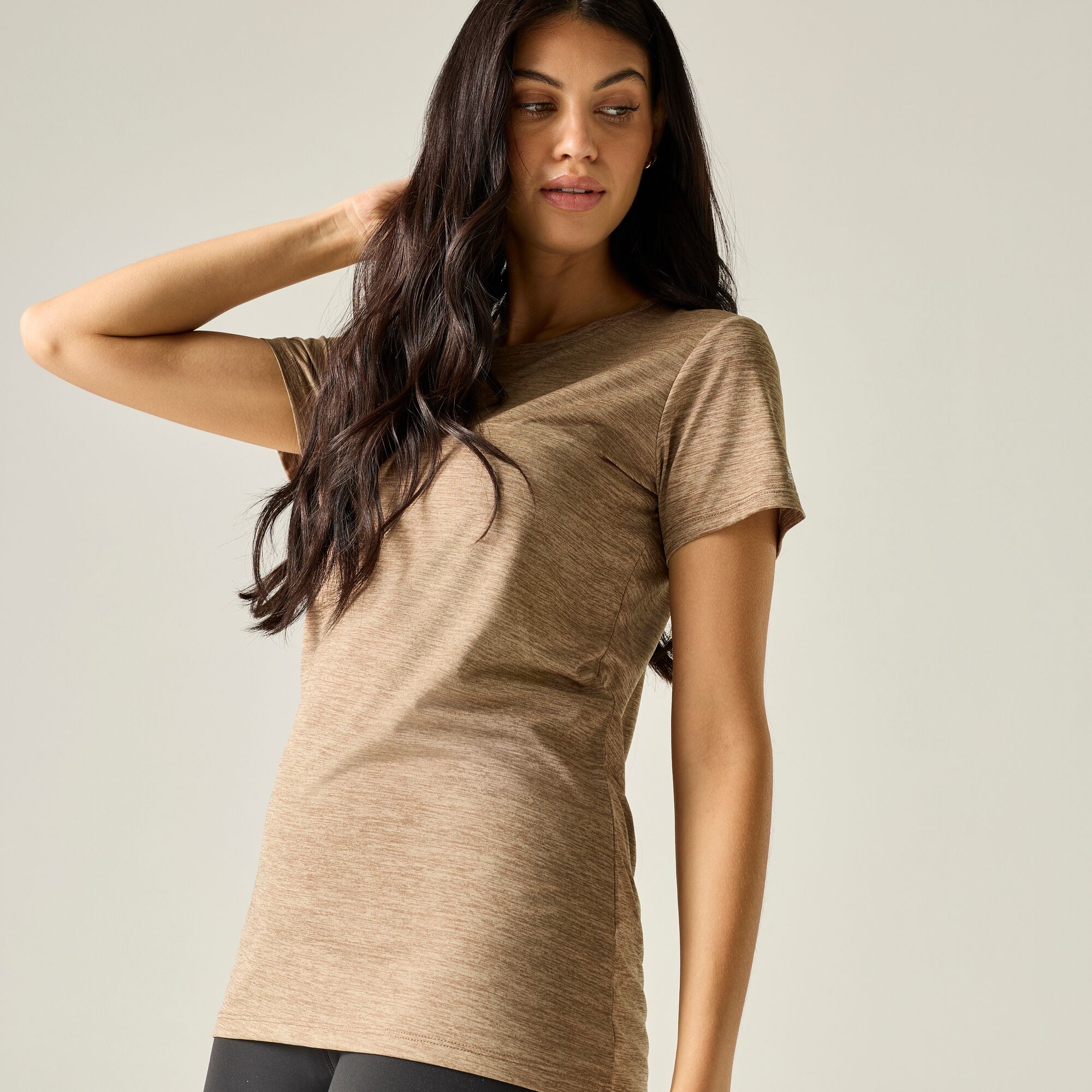 Regatta Women's Fingal Edition T-Shirt - Brown Size 8