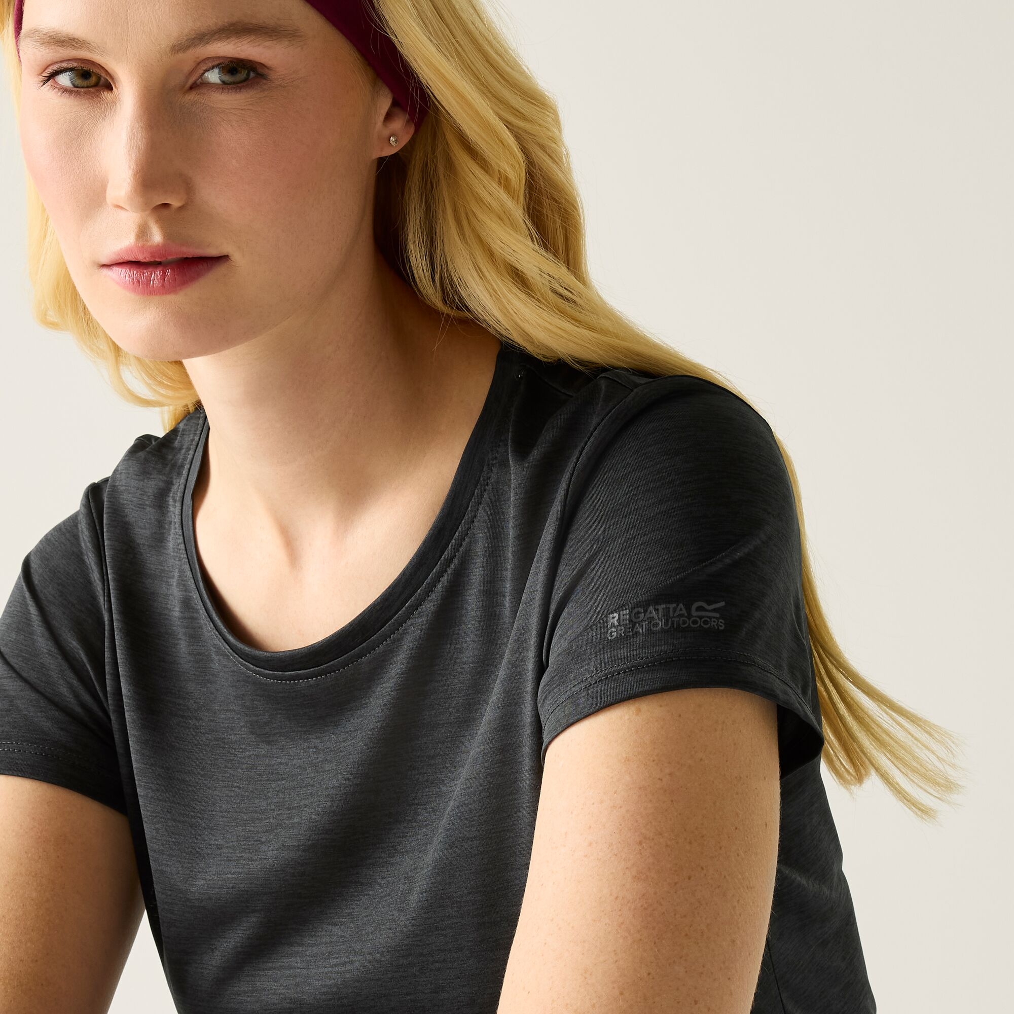 Regatta Regatta Koszulka damska Fingal Edition Czarny