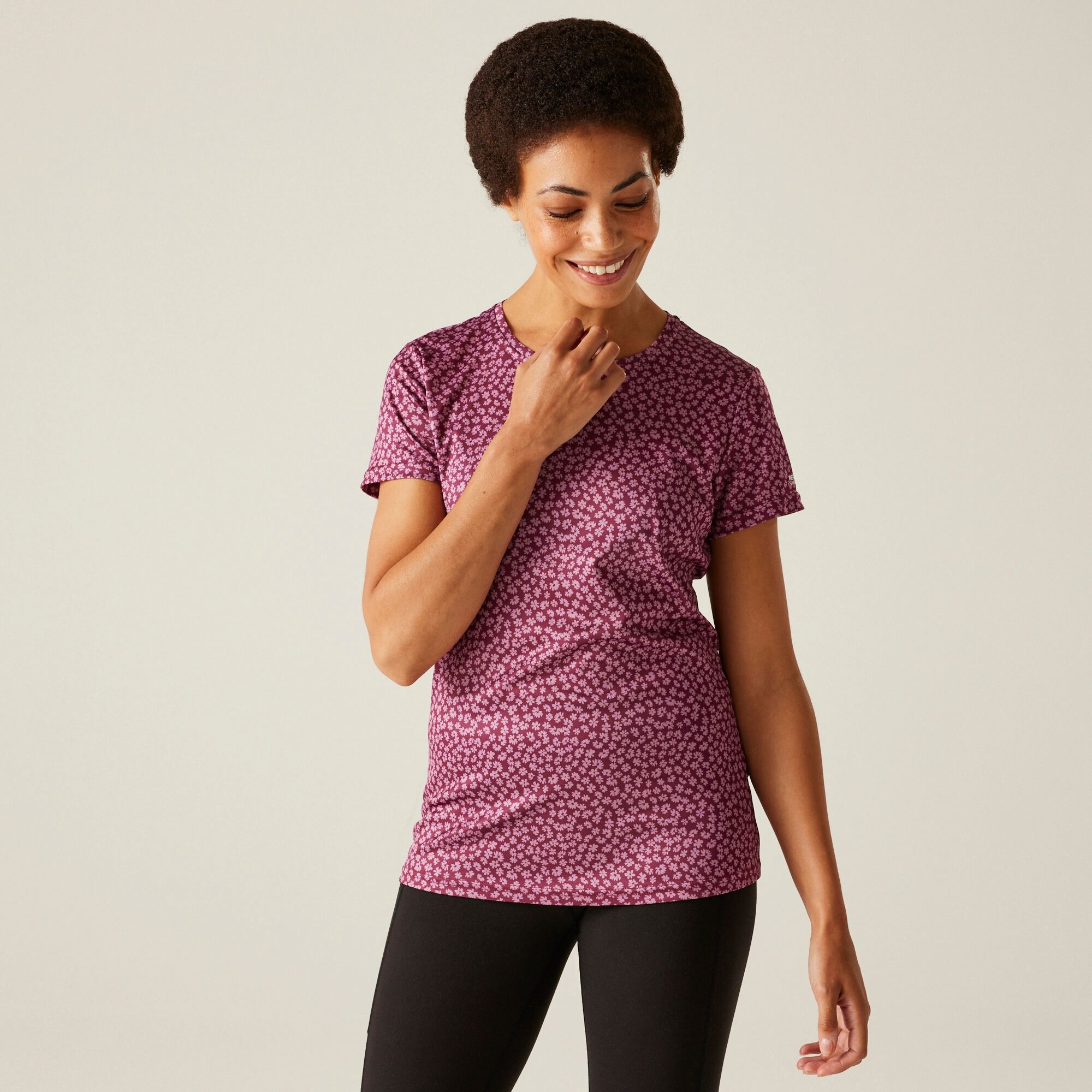 Regatta Regatta Koszulka damska Fingal Edition Różowy