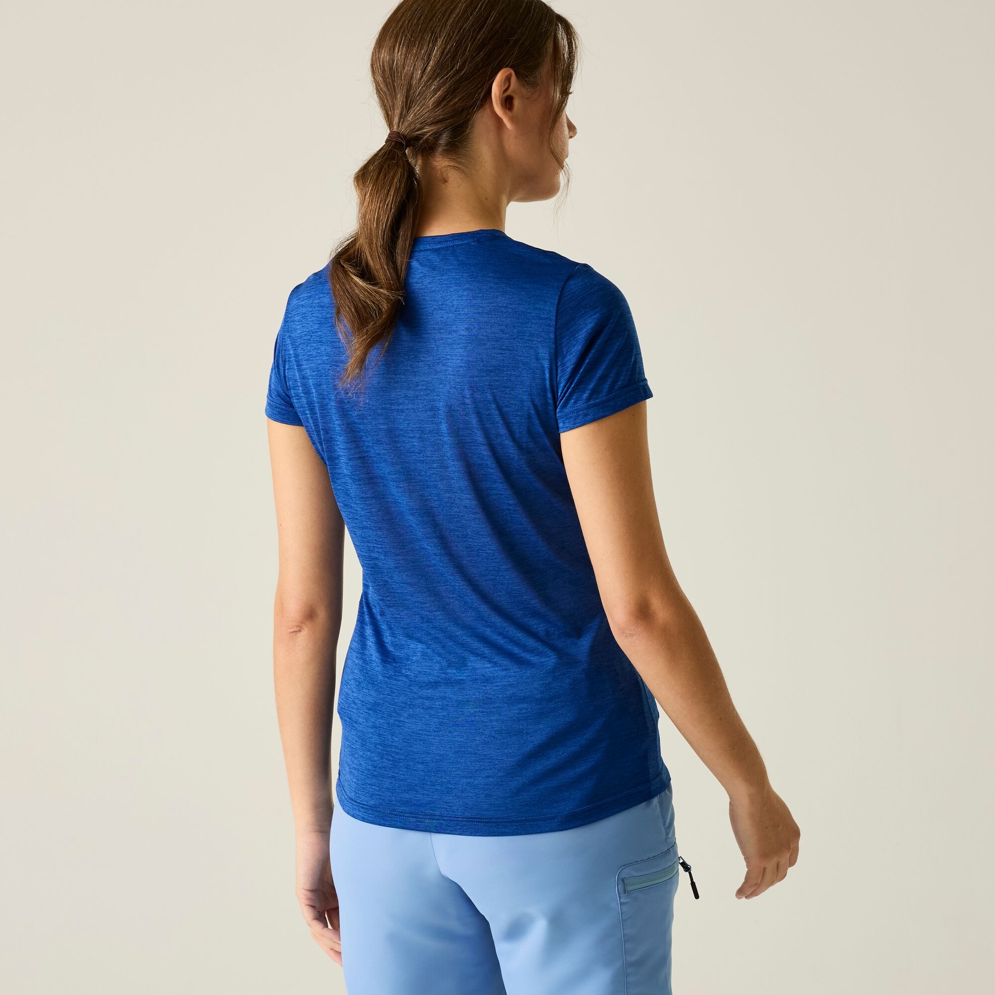 Regatta Women's Fingal Edition T-Shirt - Blue Size 8 - Image 1