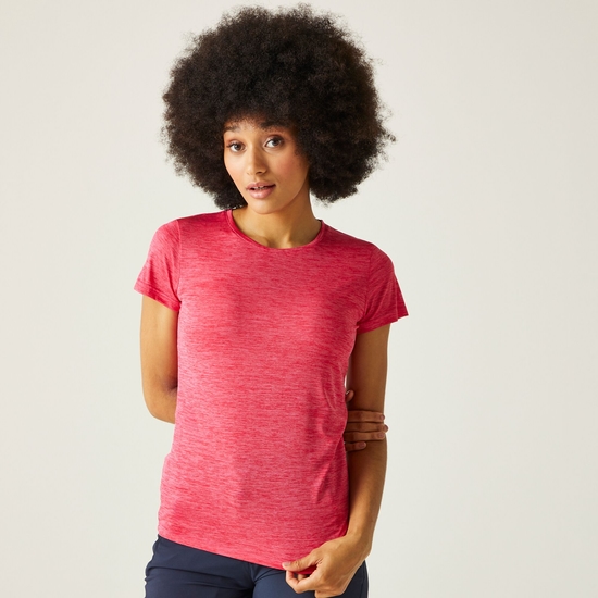 Women's Fingal Edition T-Shirt Pink Potion Flamingo Pink