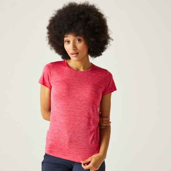 T-shirt chiné Femme Fingal Rose