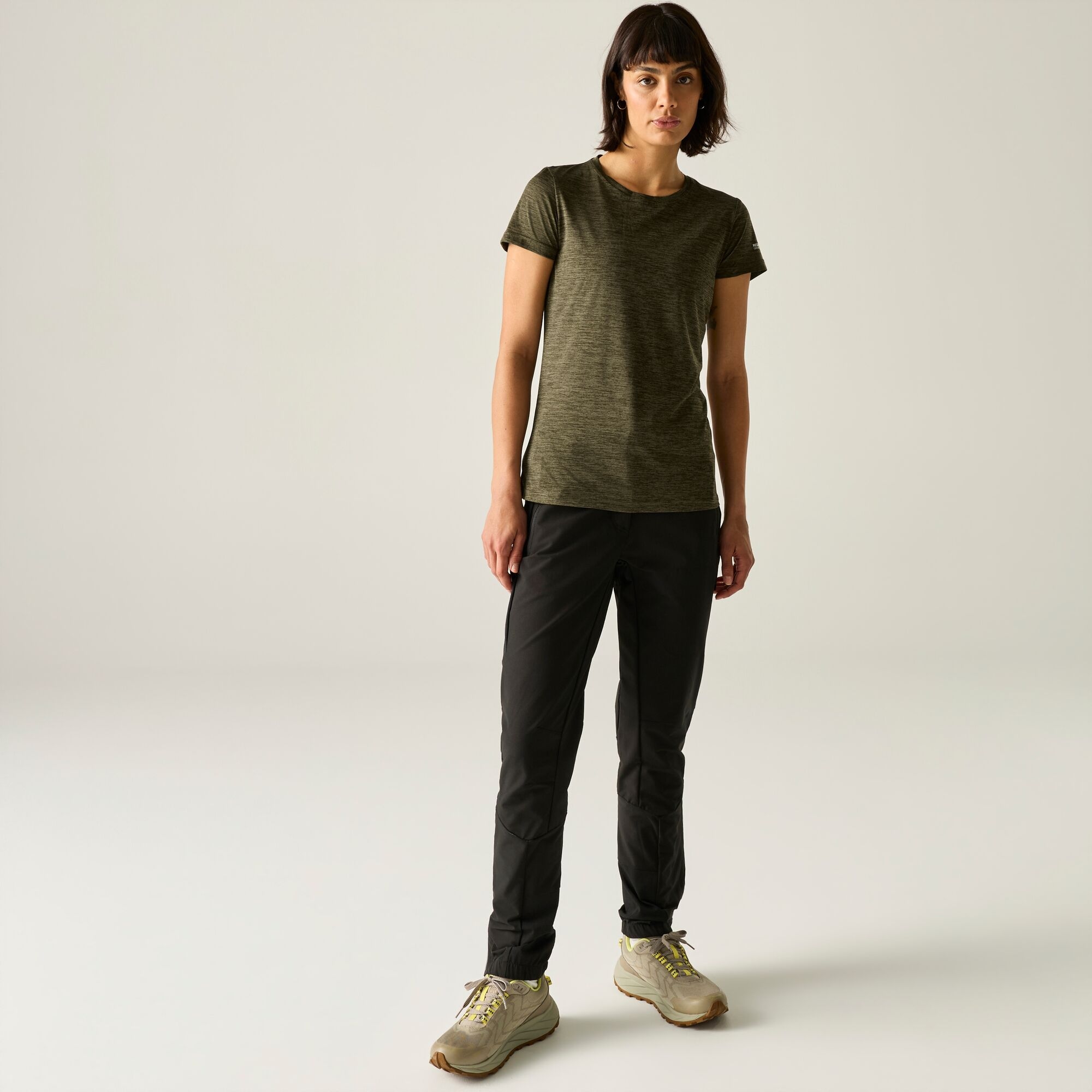 Regatta Women's Fingal Edition T-Shirt - Green Size 8 - Image 2