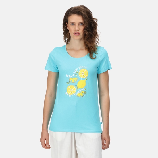 Women's Filandra VI Print T-Shirt Seascape