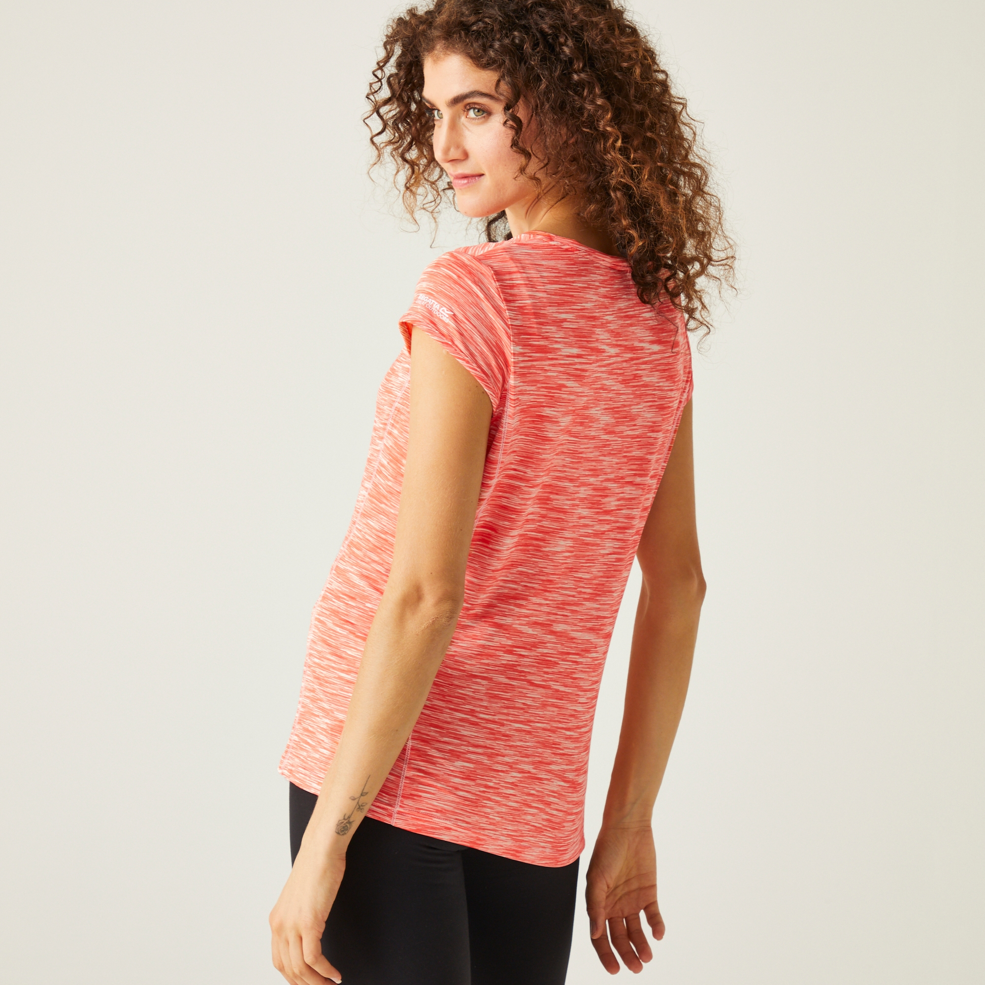 Regatta Regatta Koszulka damska Hyperdimension II Pomarańczowy