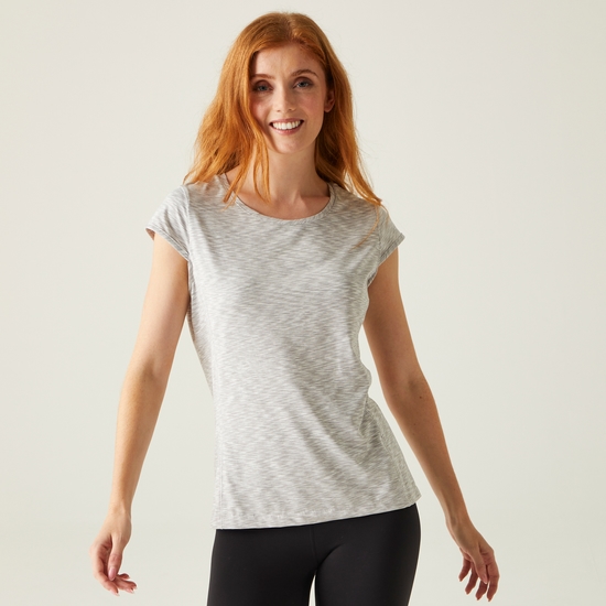 Damska koszulka Hyperdimension II Jasnoszary