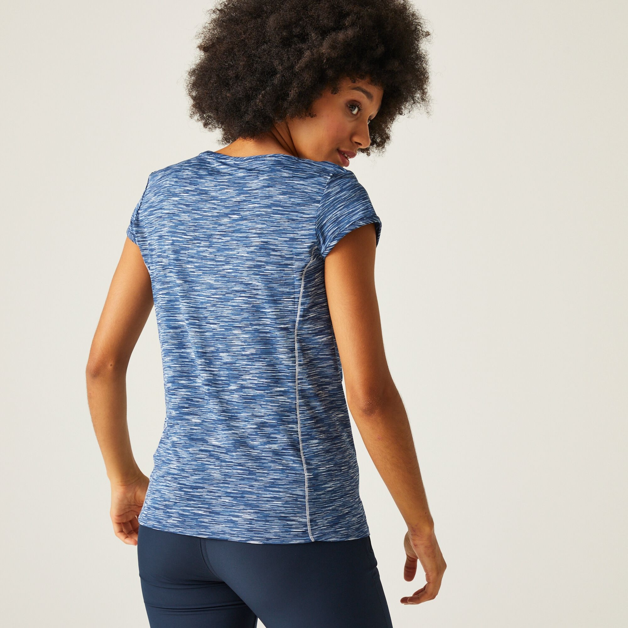 Regatta Damska koszulka Hyperdimension II Granatowy