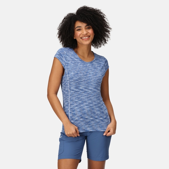 Hyperdimension II T-Shirt für Damen Blau