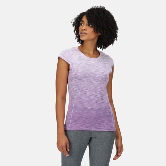 Women's Hyperdimension II T-Shirt Pastel Lilac Ombre