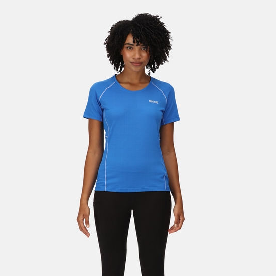 Devote II T-Shirt für Damen Blau