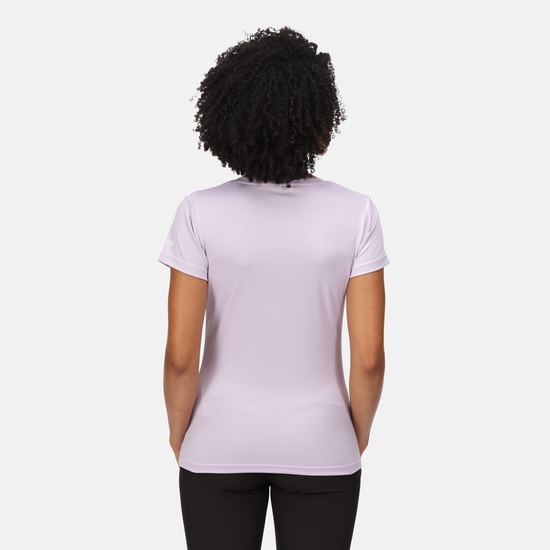 Women's Fingal VI Print T-Shirt Pastel Lilac
