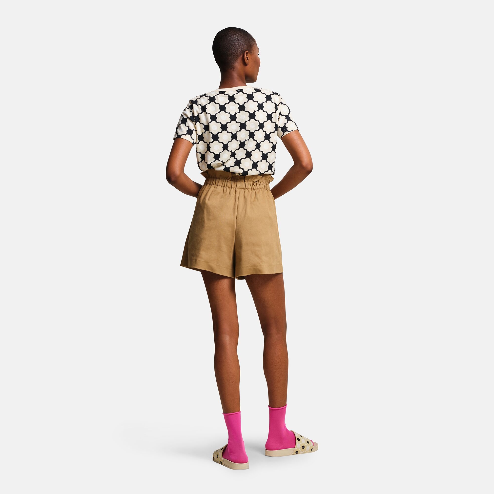 Orla Kiely - Damska koszulka Czarny