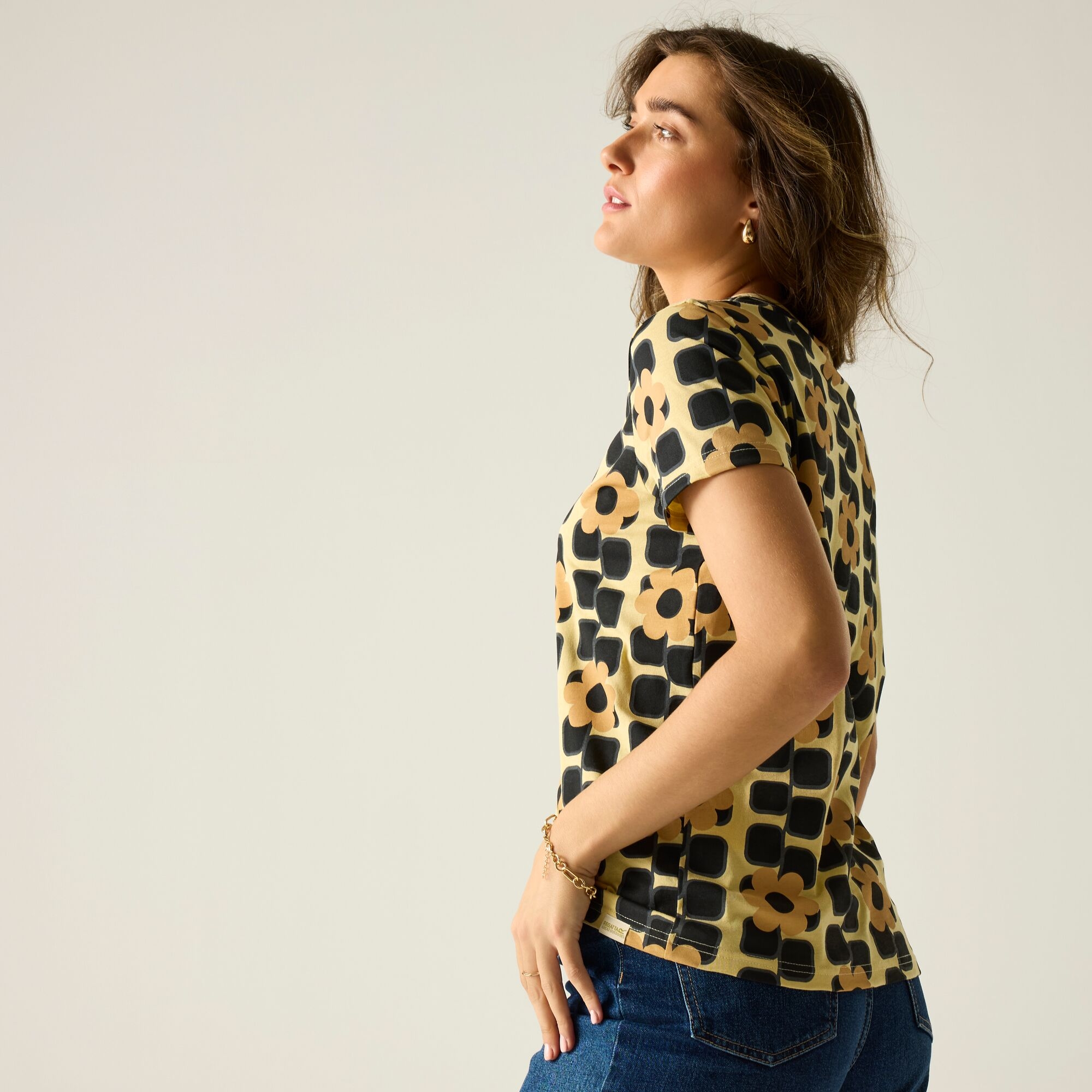 Regatta   Orla Kiely Koszulka damska Beżowe