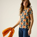 Giant Square Flower Orange