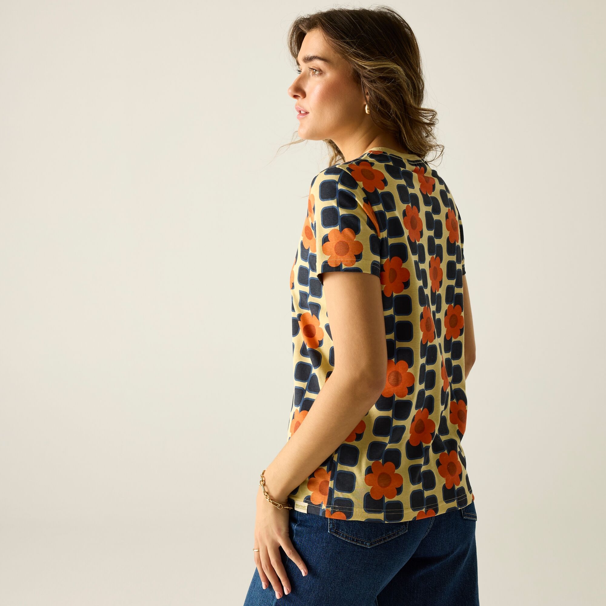 Regatta   Orla Kiely Koszulka damska Beżowe