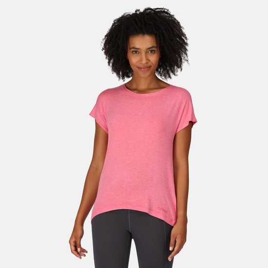 Bannerdale Femme T-shirt avec régulateur de température intelligent Rose