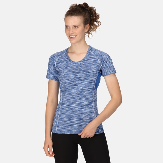 Laxley Active T-Shirt für Damen Blau