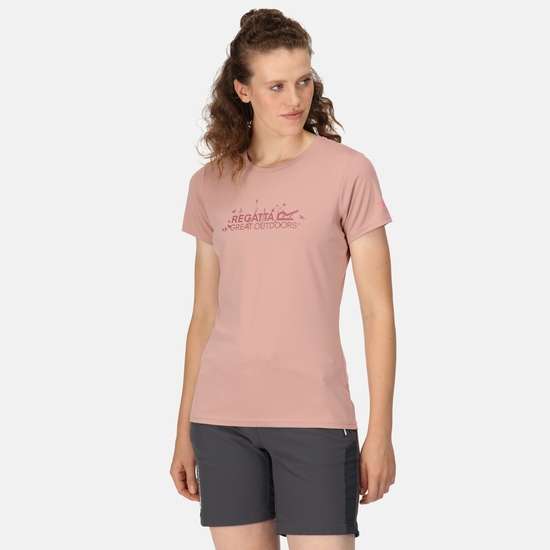 Women's Fingal VII T-Shirt Dusky Rose 